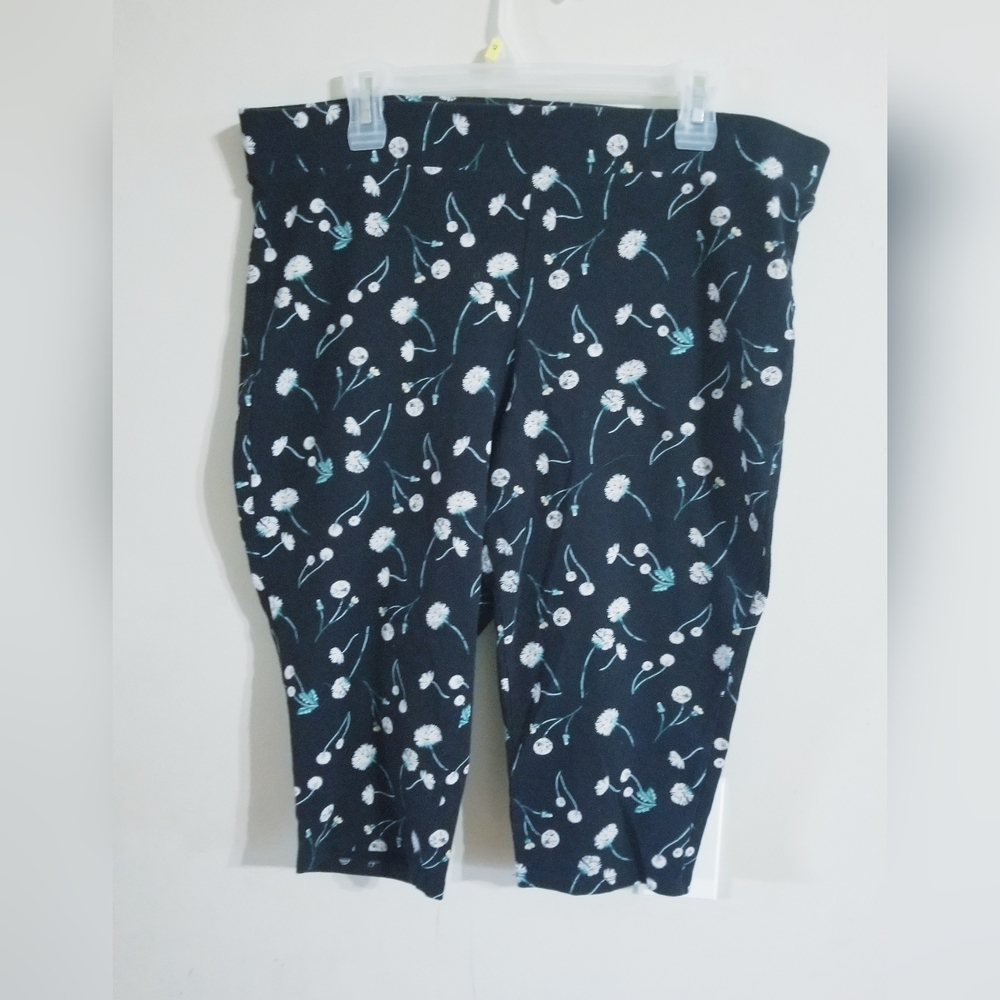 torrid Black Floral Print Leggings
